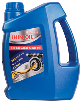 روغن واسکازین دنده موتور گیربکس آسانسور شیم اویل نیمه سنتتیک مدل SAE 85 W 140 Non_asidic حجم 4 لیتری