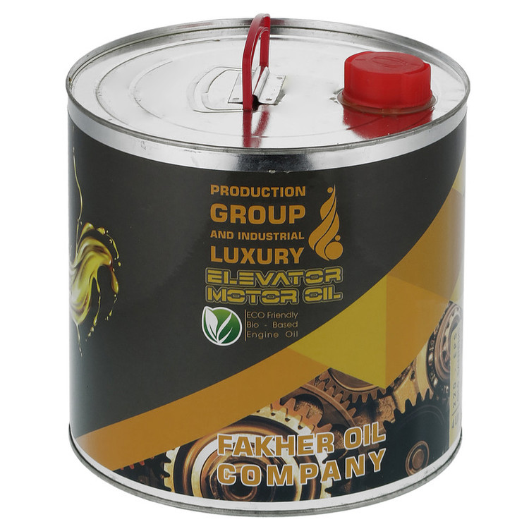 روغن موتور گیربکس آسانسور فاخر مدل سنتتیک حجم 4 لیتری