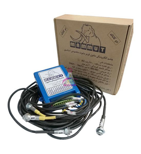 فتوسل چشمی آسانسور دو کاناله برند ماموت